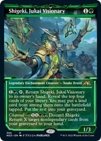 Shigeki, Jukai Visionary (Showcase) - Kamigawa: Neon Dynasty - Magic: The Gathering card