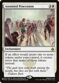 Anointed Procession - The List Reprints - Magic: The Gathering card