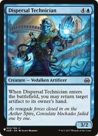 Dispersal Technician - The List Reprints - Magic: The Gathering card