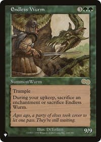 Endless Wurm - The List Reprints - Magic: The Gathering card