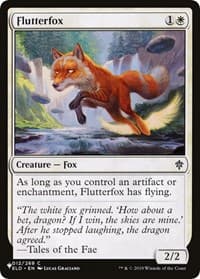 Flutterfox - The List Reprints - Magic: The Gathering card