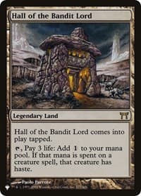 Hall of the Bandit Lord - The List Reprints - Magic: The Gathering card