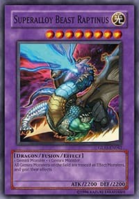 Superalloy Beast Raptinus - Gladiator's Assault - YuGiOh card