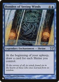 Honden of Seeing Winds - The List Reprints - Magic: The Gathering card