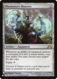 Illusionist's Bracers - The List Reprints - Magic: The Gathering card