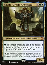 Kaseto, Orochi Archmage - The List Reprints - Magic: The Gathering card
