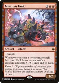 Mizzium Tank - The List Reprints - Magic: The Gathering card