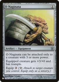 O-Naginata - The List Reprints - Magic: The Gathering card
