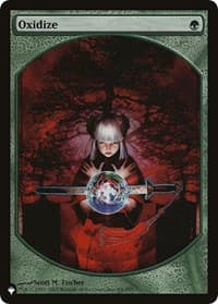 Oxidize - The List Reprints - Magic: The Gathering card