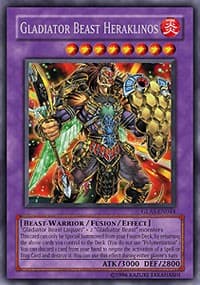 Gladiator Beast Heraklinos - Gladiator's Assault - YuGiOh card