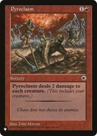 Pyroclasm - The List Reprints - Magic: The Gathering card