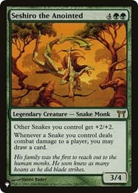 Seshiro the Anointed - The List Reprints - Magic: The Gathering card