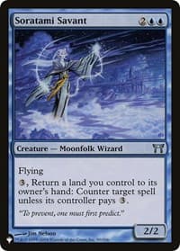 Soratami Savant - The List Reprints - Magic: The Gathering card