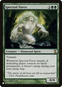 Spectral Force - The List Reprints - Magic: The Gathering card