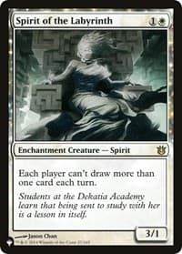 Spirit of the Labyrinth - The List Reprints - Magic: The Gathering card