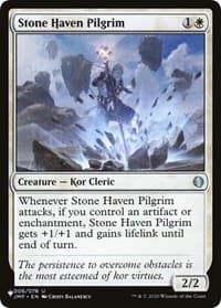 Stone Haven Pilgrim - The List Reprints - Magic: The Gathering card