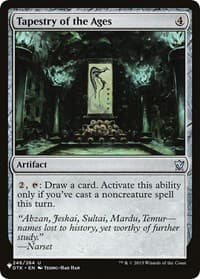 Tapestry of the Ages - The List Reprints - Magic: The Gathering card