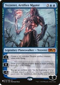 Tezzeret, Artifice Master - The List Reprints - Magic: The Gathering card