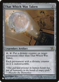 That Which Was Taken - The List Reprints - Magic: The Gathering card