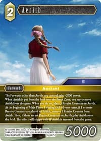 Aerith - Emissaries of Light - Final Fantasy TCG card