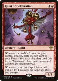 Kami of Celebration - Commander: Kamigawa: Neon Dynasty - Magic: The Gathering card