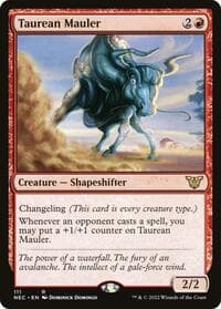 Taurean Mauler - Commander: Kamigawa: Neon Dynasty - Magic: The Gathering card