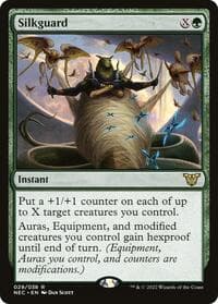 Silkguard - Commander: Kamigawa: Neon Dynasty - Magic: The Gathering card