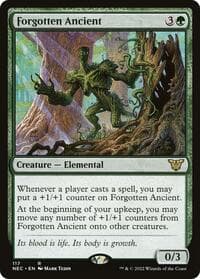 Forgotten Ancient - Commander: Kamigawa: Neon Dynasty - Magic: The Gathering card