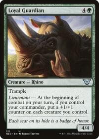 Loyal Guardian - Commander: Kamigawa: Neon Dynasty - Magic: The Gathering card