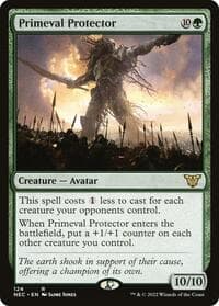 Primeval Protector - Commander: Kamigawa: Neon Dynasty - Magic: The Gathering card