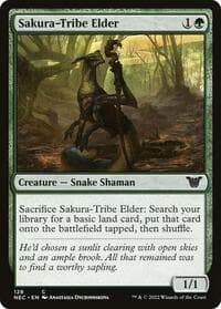 Sakura-Tribe Elder - Commander: Kamigawa: Neon Dynasty - Magic: The Gathering card