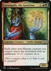 Grumgully, the Generous - Commander: Kamigawa: Neon Dynasty - Magic: The Gathering card
