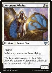 Aeronaut Admiral - Commander: Kamigawa: Neon Dynasty - Magic: The Gathering card