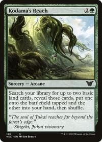 Kodama's Reach - Commander: Kamigawa: Neon Dynasty - Magic: The Gathering card