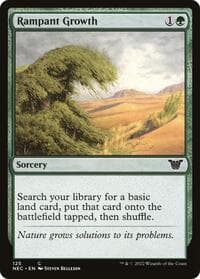 Rampant Growth - Commander: Kamigawa: Neon Dynasty - Magic: The Gathering card