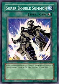 Super Double Summon - Gladiator's Assault - YuGiOh card