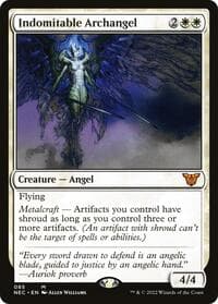Indomitable Archangel - Commander: Kamigawa: Neon Dynasty - Magic: The Gathering card