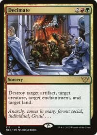 Decimate - Commander: Kamigawa: Neon Dynasty - Magic: The Gathering card