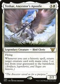 Teshar, Ancestor's Apostle - Commander: Kamigawa: Neon Dynasty - Magic: The Gathering card