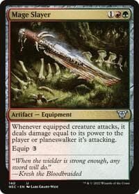 Mage Slayer - Commander: Kamigawa: Neon Dynasty - Magic: The Gathering card