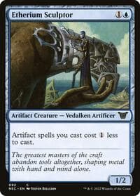 Etherium Sculptor - Commander: Kamigawa: Neon Dynasty - Magic: The Gathering card