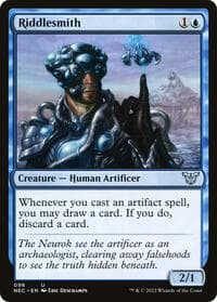 Riddlesmith - Commander: Kamigawa: Neon Dynasty - Magic: The Gathering card