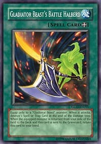 Gladiator Beast's Battle Halberd - Gladiator's Assault - YuGiOh card