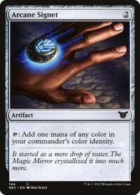 Arcane Signet - Commander: Kamigawa: Neon Dynasty - Magic: The Gathering card