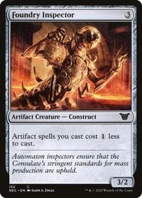 Foundry Inspector - Commander: Kamigawa: Neon Dynasty - Magic: The Gathering card