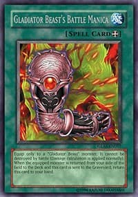 Gladiator Beast's Battle Manica - Gladiator's Assault - YuGiOh card