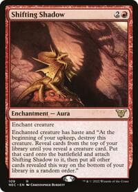 Shifting Shadow - Commander: Kamigawa: Neon Dynasty - Magic: The Gathering card