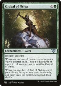 Ordeal of Nylea - Commander: Kamigawa: Neon Dynasty - Magic: The Gathering card