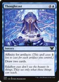 Thoughtcast - Commander: Kamigawa: Neon Dynasty - Magic: The Gathering card