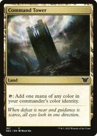 Command Tower - Commander: Kamigawa: Neon Dynasty - Magic: The Gathering card